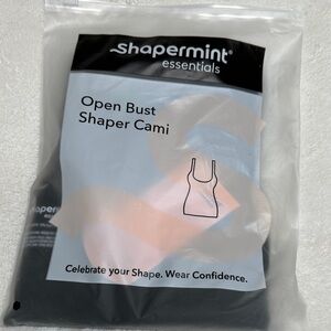 Shapermint Essentials Open Bust Shaper Cami  XL NWT